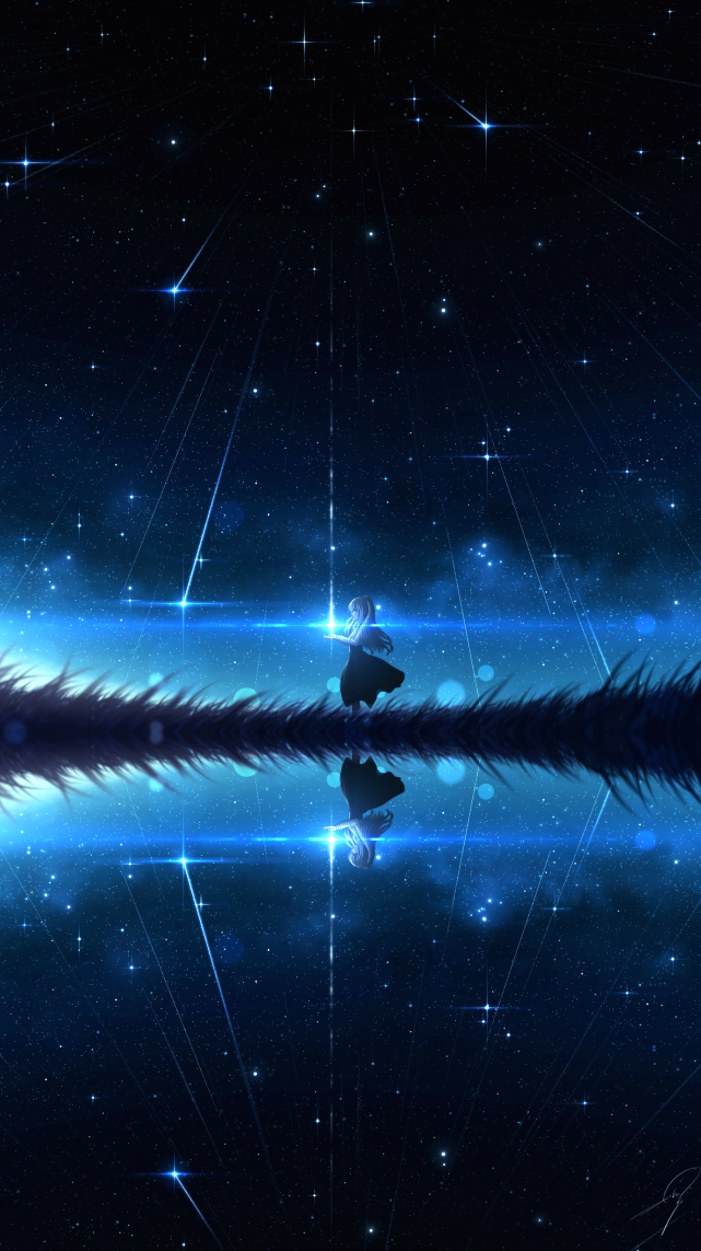【第10期】唯美二次元星空壁纸