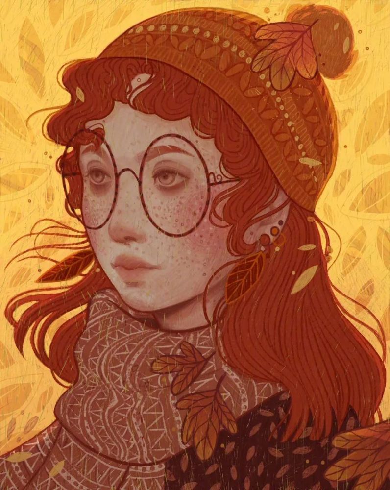 插画艺术家chantalhoreis一组插画设计