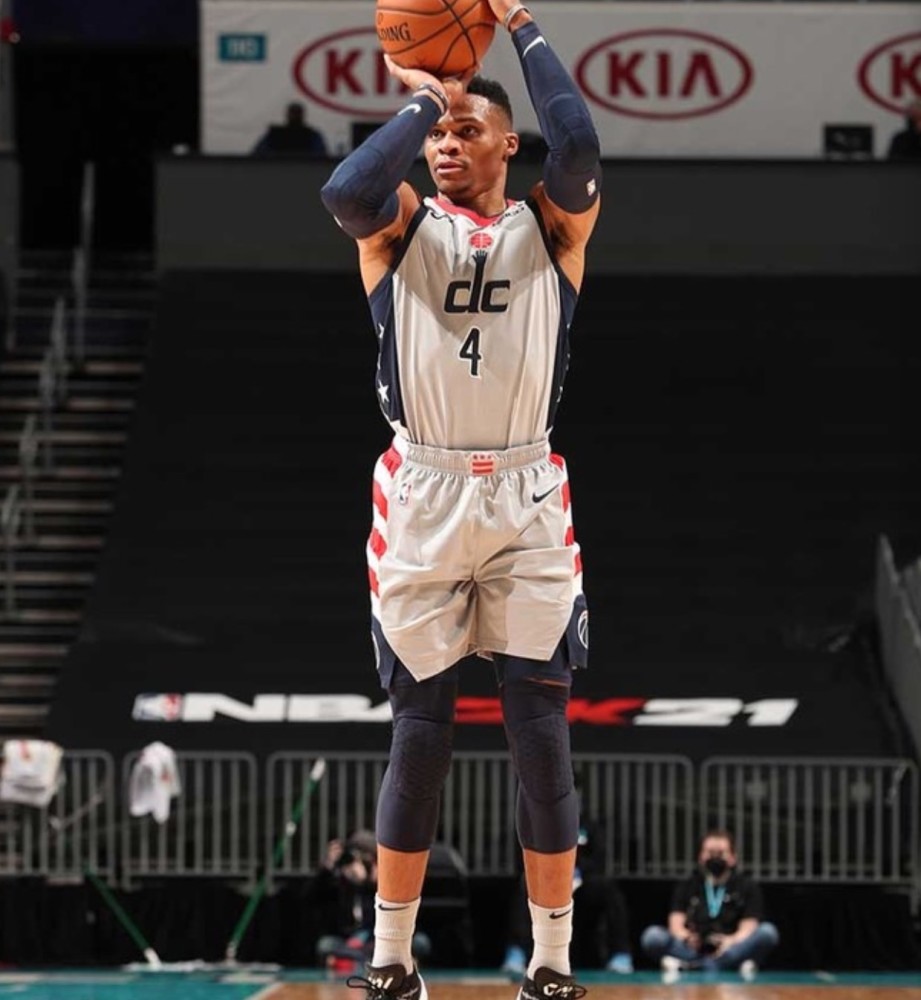 毒瘤威少出战15场仅2胜13负奇才没他胜率50可排名东部第5