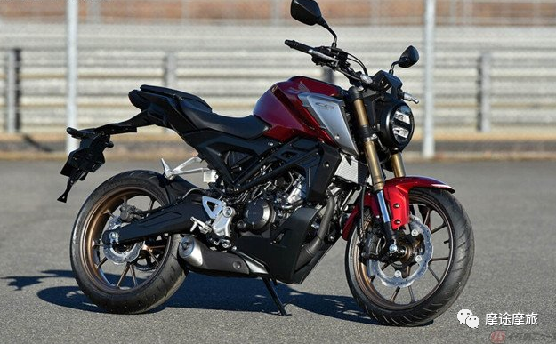 入門級新復古摩托2021款本田cb125r即將發售