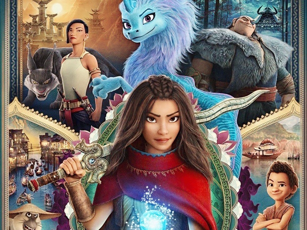 赵丽颖首次配音,迪士尼《寻龙传说》战士拉雅,又是扛大刀的女主