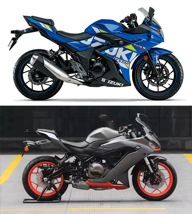 神车地位不保铃木gsx250r迎来劲敌赛350