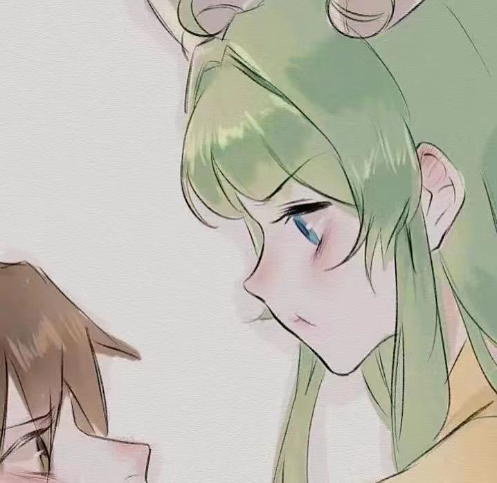 神明偏爱的情侣头像