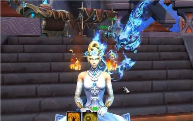 魔兽世界:9.0两种超帅火焰外观!入手简单,幻化成人形大螺丝!