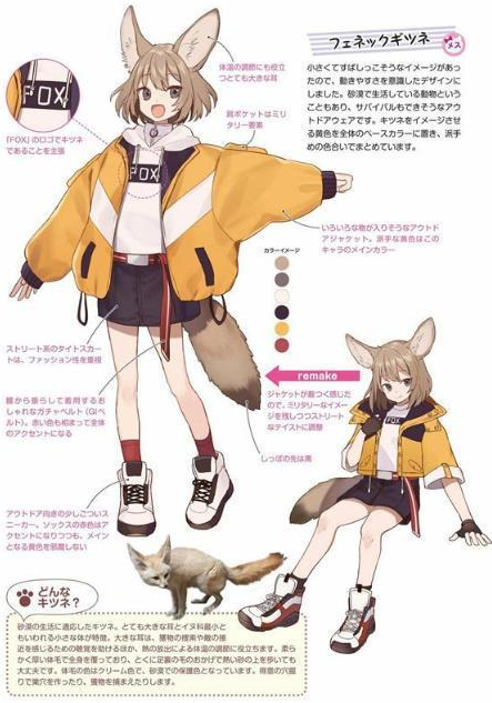 各種動物擬人化貓咪化身雙馬尾少女烏鴉變成魔法師