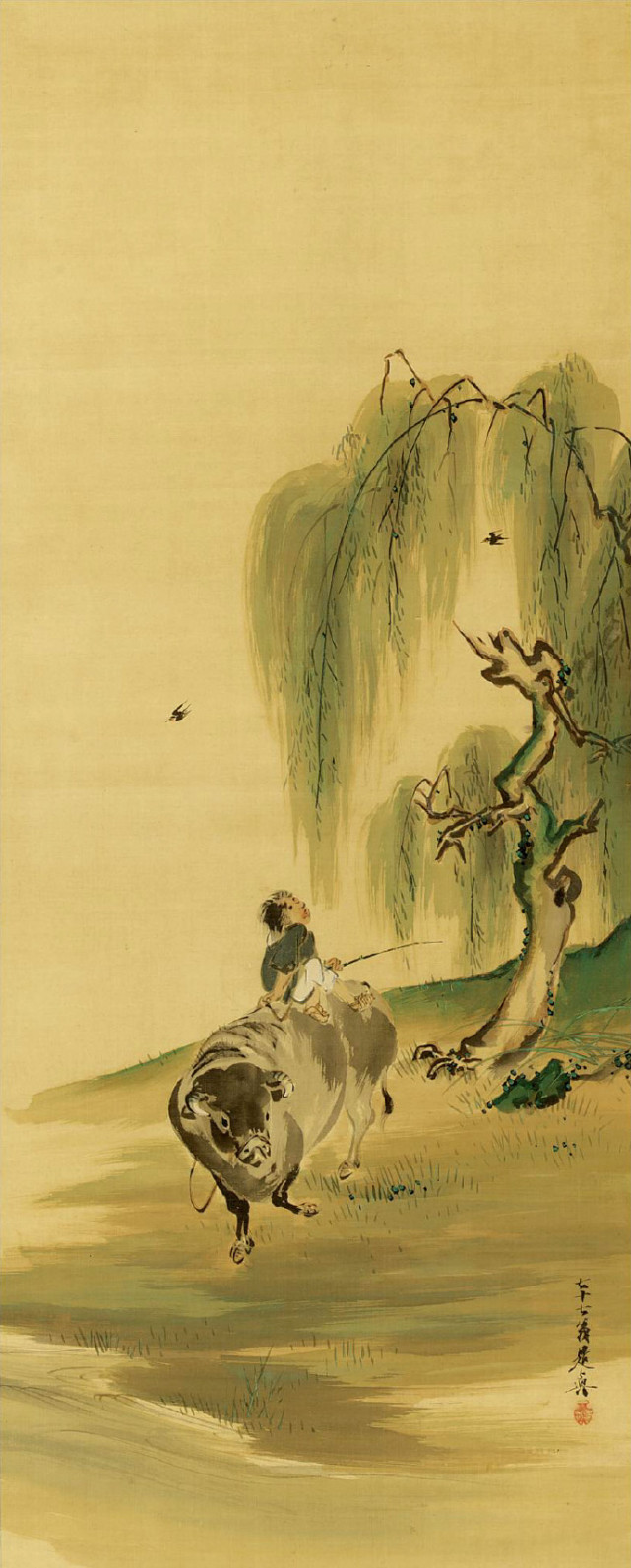 东西画法的美妙结合——日本画家柴田是真作品欣赏（图）|日本|柴田|画法