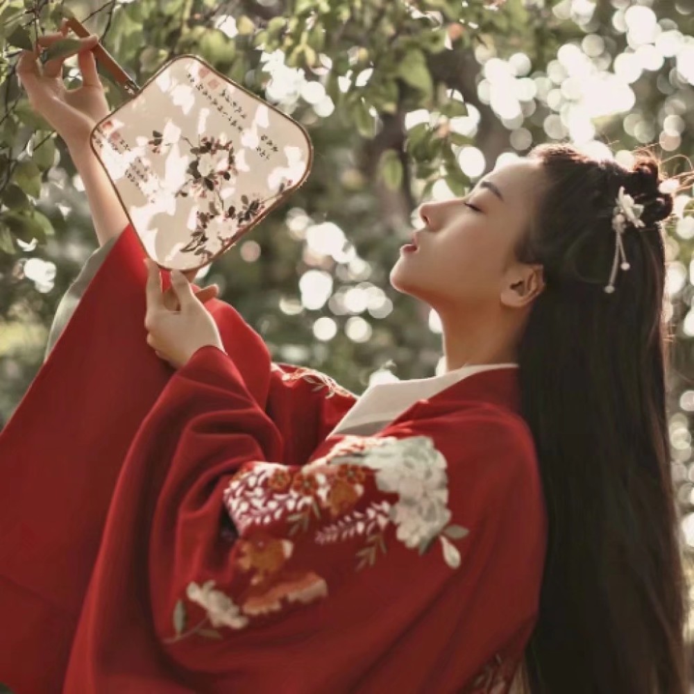 值得新年换上的古风红头像