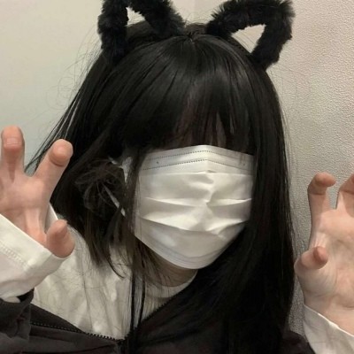 灰心丧气的女生头像