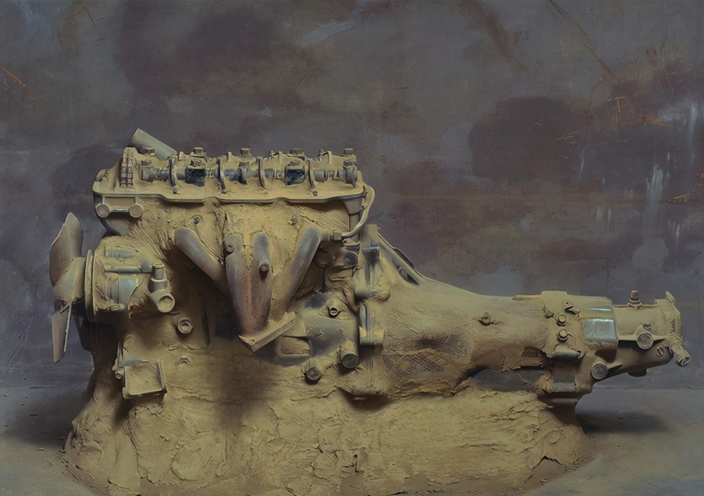 冷军画了2幅发动机,差价一千多万,背后有何深意?_腾讯新闻