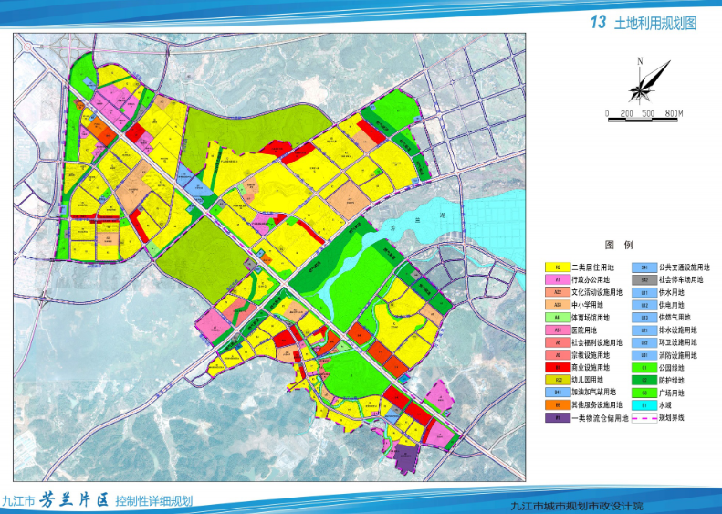 九江八里湖详细规划图片