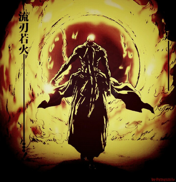 流刃若火——火系最强斩魄刀持有者:山本元柳斋重国是一把炎系斩魄刀