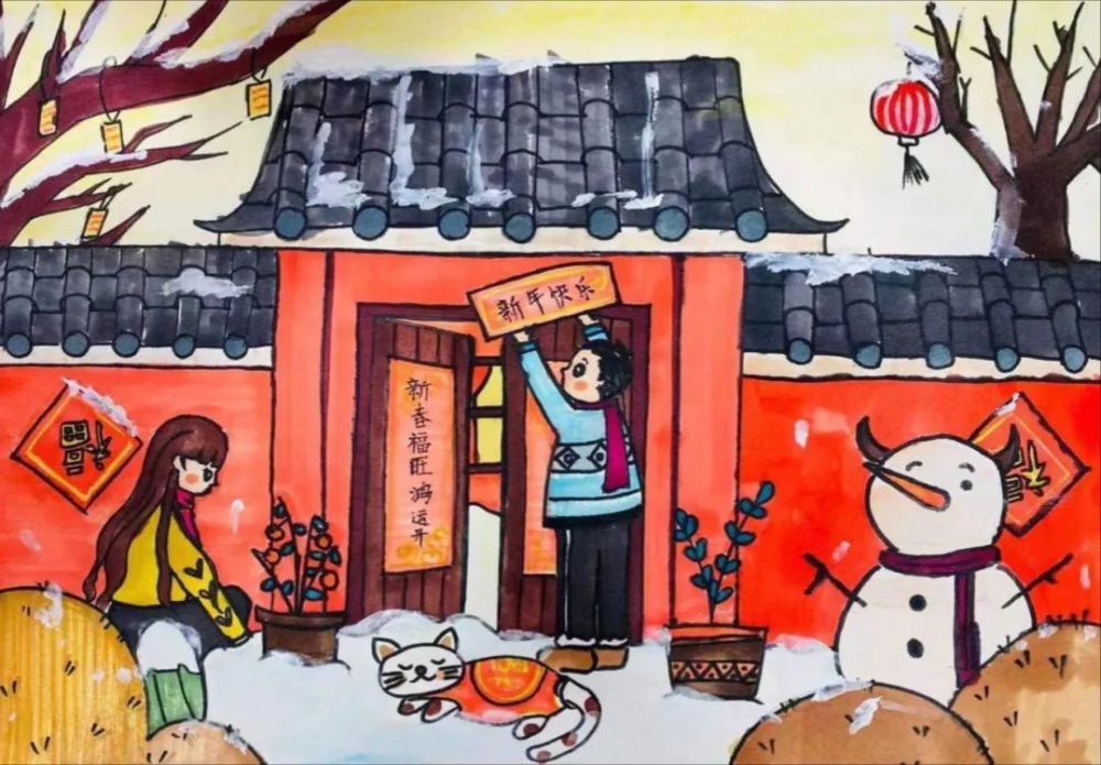 《新年快乐》 王诚致△《如果我是你》 陆珺安△《幸福年,中国年》