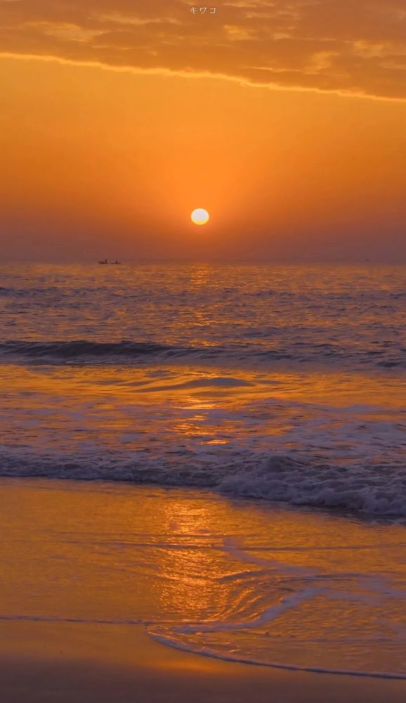 落日微信80状态背景图