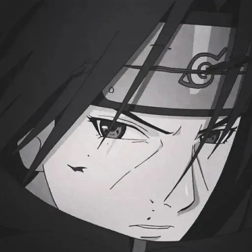 火影忍者宇智波鼬神头像高冷男生