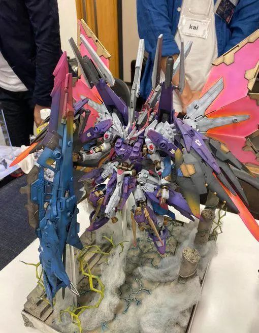 模玩控:经典回顾,日本"八潮模型展示会"精品高达模型集锦