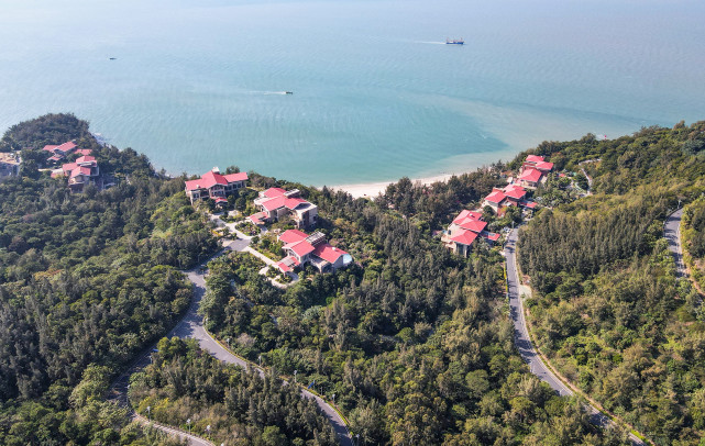 漂亮北海市区第一高山冠头岭将花19亿元建设成这样的美景