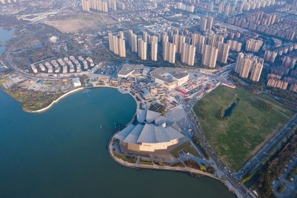 无锡经济开发区鸟瞰