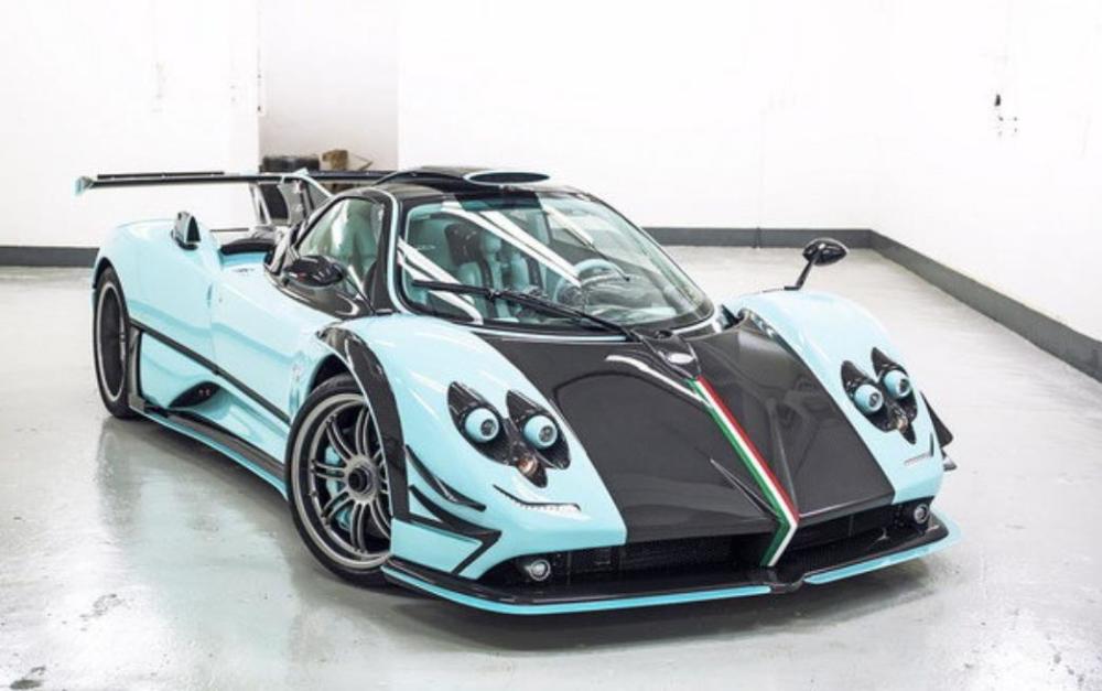 独家定制的帕加尼风之子从中国卖到英国如今连车身涂装都变了