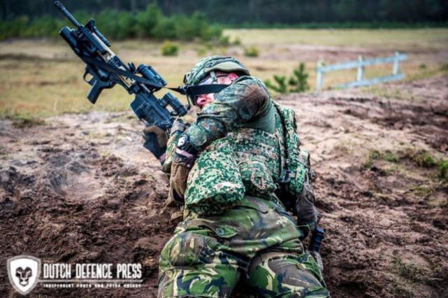 荷兰军队战术演习，HK416步枪不香了？为何换成AR系步枪？|迪玛|hk416 