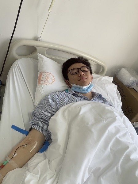 上海男生小花今捐骨髓为危难患者送"新年礼"_腾讯新闻