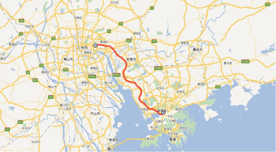 千呼万唤中国最赚钱的广深高速公路准备扩建将是最宽高速公路