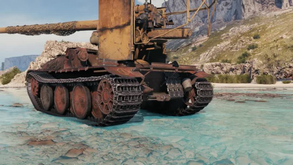 坦克世界 酷炫丨疯狂的麦克斯?蟋蟀15专属3d风格大图