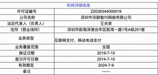 据说是去年底就开始完成了交割,当然,华为也不是第一家拿下支付牌照的