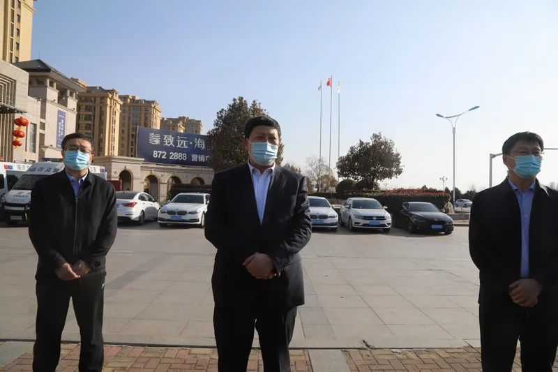 河东区区委书记隽新阳一行看望慰问经济区交警