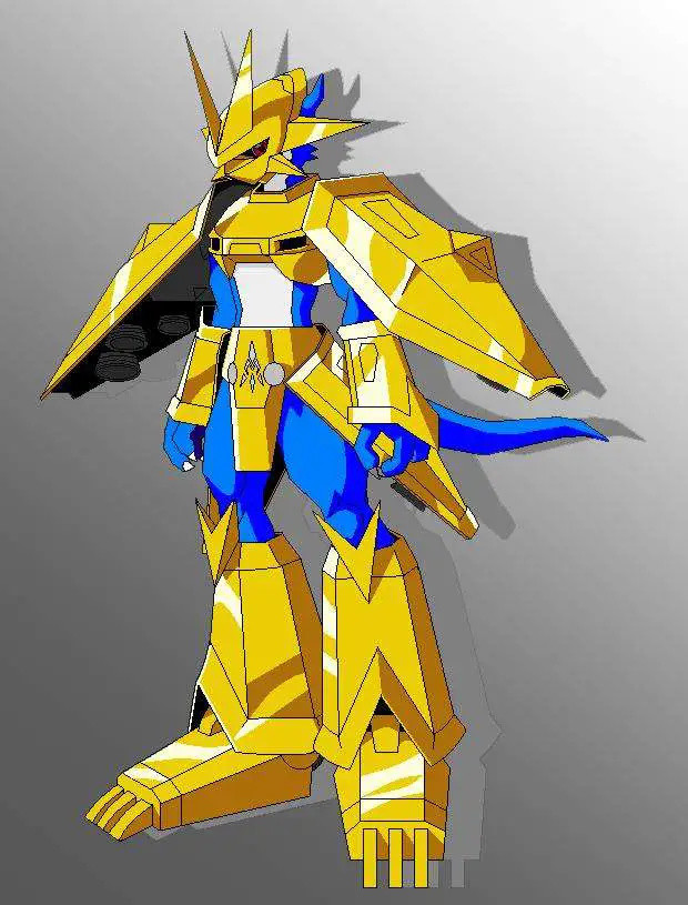 数码宝贝金甲龙兽进化链鉴赏最弱皇骑惨遭阿尔法兽无视