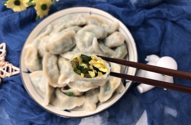 韭菜鸡蛋饺子详细教程,包教包会,谁过年还不吃顿自己包的饺子