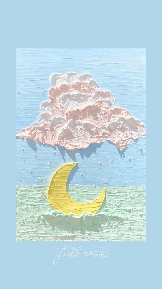 治愈系清新油画壁纸 温柔小众聊天背景图 腾讯新闻