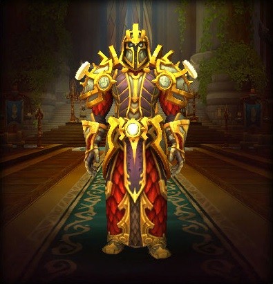 大领主战铠套灰红里相信自从幻化系统开放至今,没有一位圣骑士玩家不