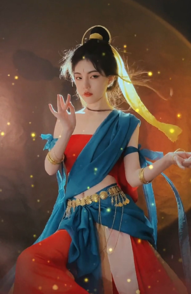 不敢看观音的古风妆容很多人喜欢第一个而我喜欢第四个