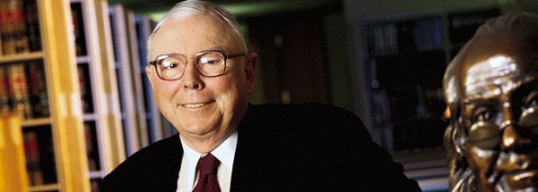 查理·芒格是"股神"巴菲特的导师,更是他的智囊,巴菲特对他推崇备至