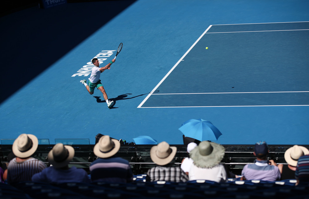 (体育)网球——澳网:焦科维奇晋级