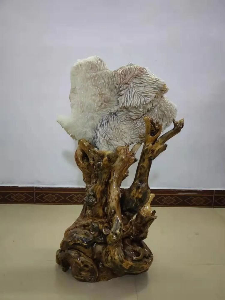 2021第四届中国观赏石网络博览会奇石预展彩蝶