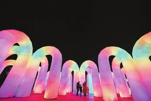 影像力喜迎2021多地春节灯光秀点亮牛年新春