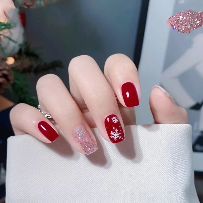 2021过年红美甲!爱了,爱了!