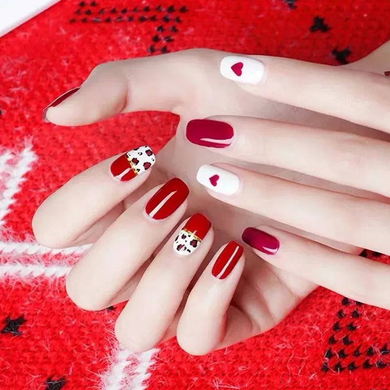 2021过年红美甲!爱了,爱了!