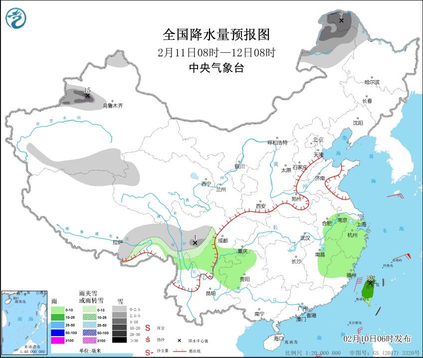 牛年第一场雪在酝酿 5省或迎白色春节 权威预报 局部大雪 腾讯新闻