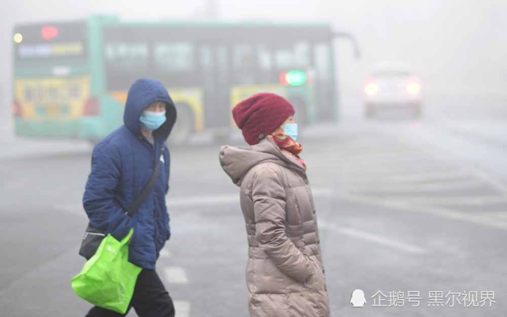 大连鼠年末日现雾霾