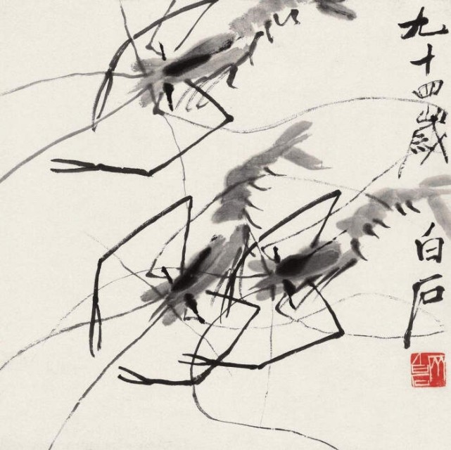 你了解中国画虾的著名画家有哪些吗画虾名家与作品欣赏
