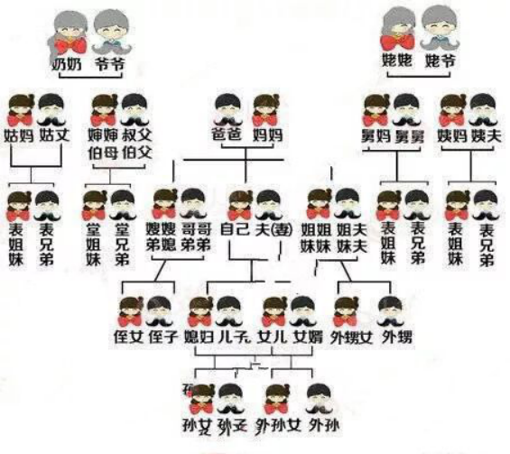 一张图帮你搞定一切没关系我该怎么称呼?