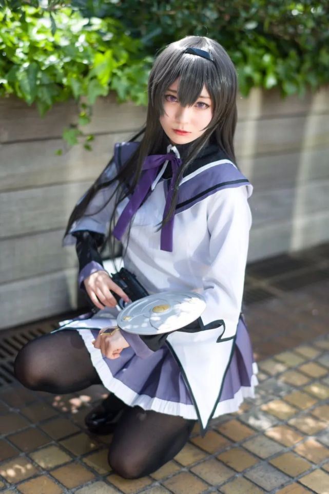cos作品赏析:晓美焰|晓美焰|cosplay|魔法少女小圆|原作