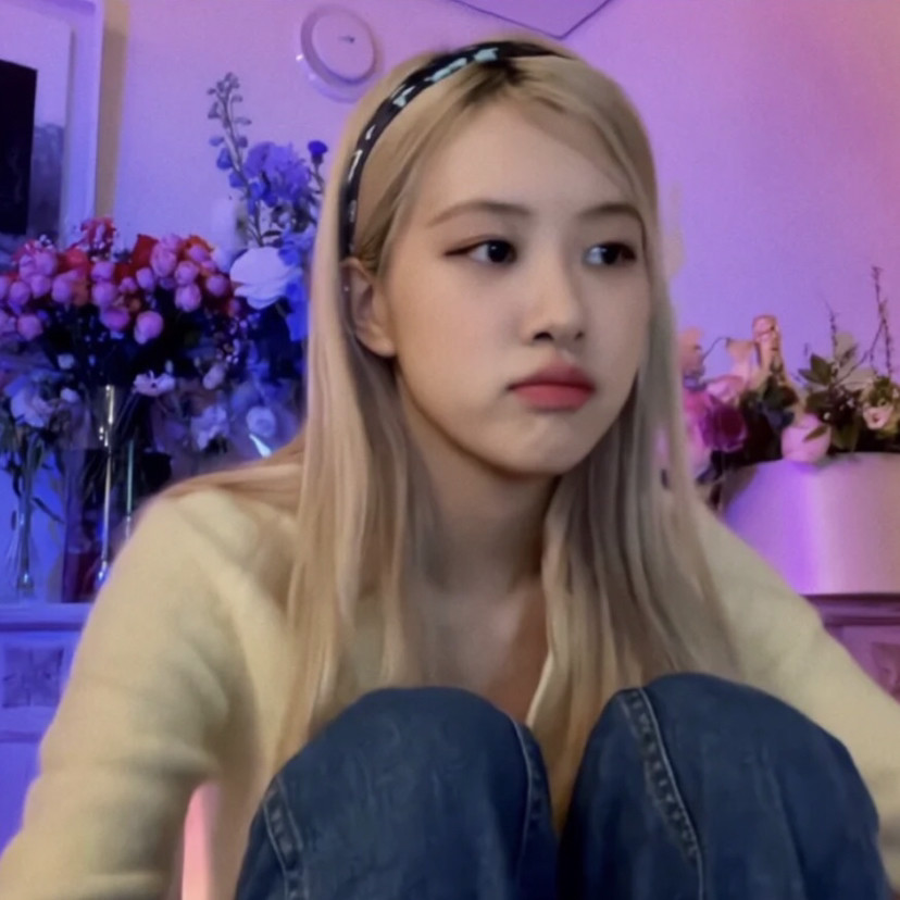 blackpinkrosie头像仙女说的就是这样了吧