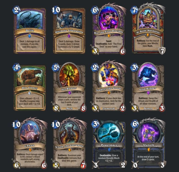 黑眼术和奥秘法暂无削弱,炉石传说普卡直接升级金卡