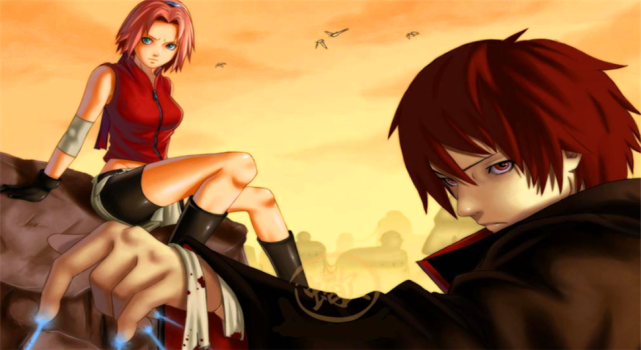 火影忍者晓之玉女赤砂之蝎面对小樱和千代时为什么要放水自杀