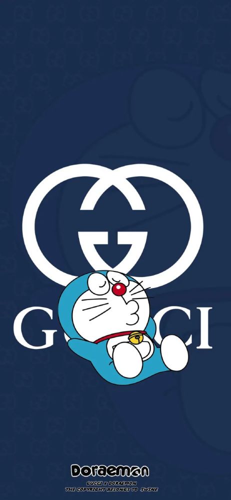 哆啦a梦gucci联名壁纸