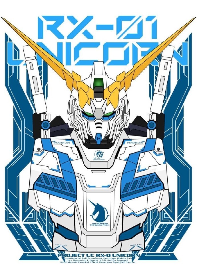 模玩控:各种配色独角兽高达壁纸,还有强袭和核心高达 - 独角兽高清图 