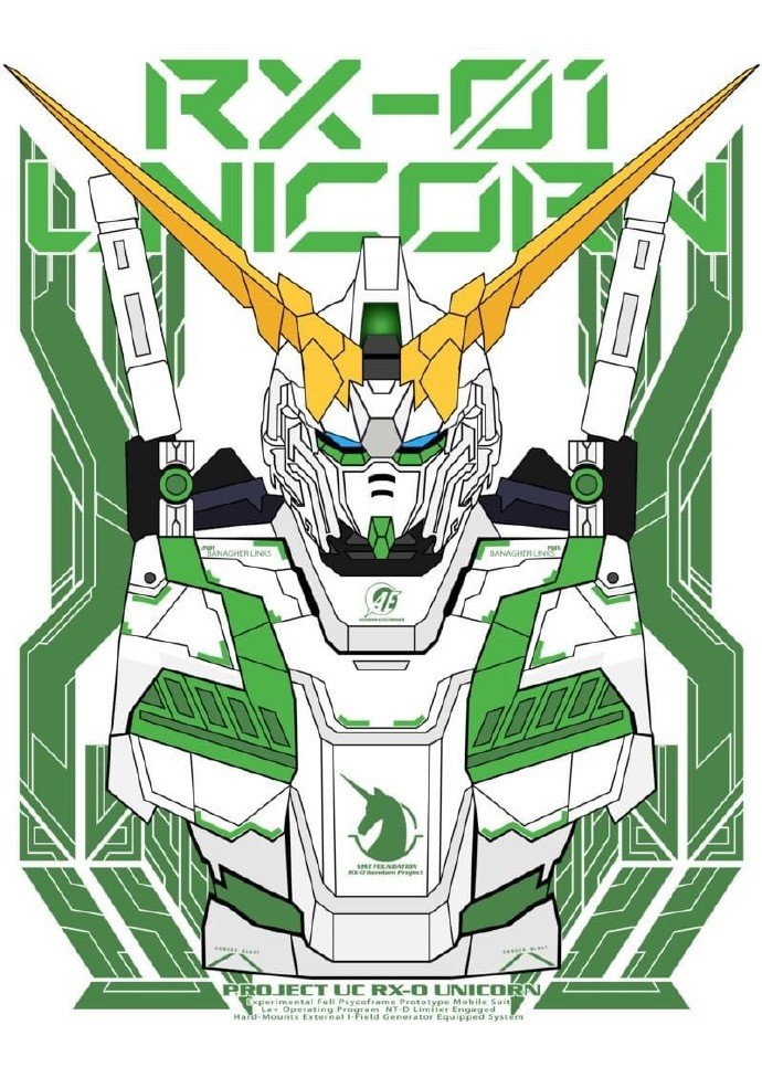 模玩控:各种配色独角兽高达壁纸,还有强袭和核心高达 - 独角兽高清图